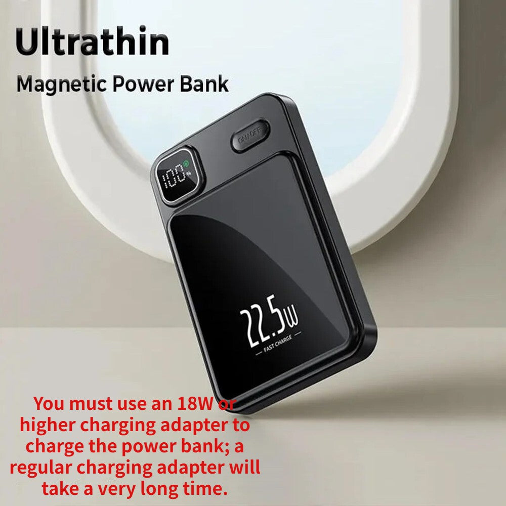 5000mAh Magnetic Wireless Power Bank for iPhone - product view 10