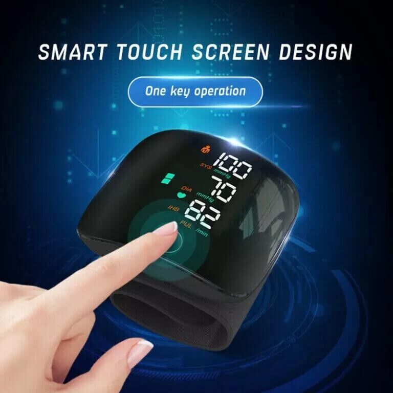 Digital Wrist Blood Pressure Monitor with Storage Case - product view 6