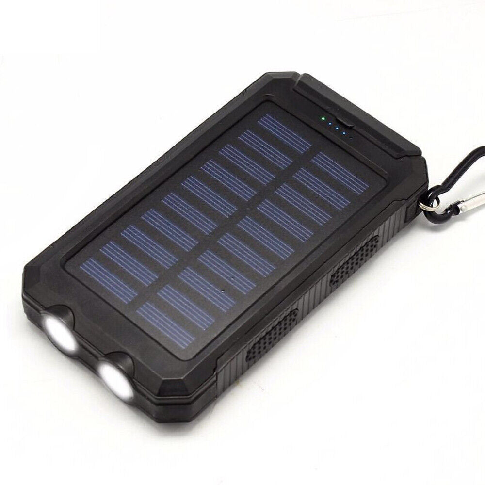 10,000mAh Solar Power Bank with Dual USB & Torch - product view 4