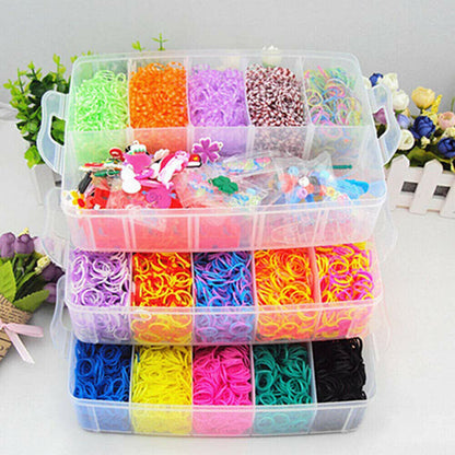 15,000-Piece Multicolour Loom Band Craft Kit - product view 7
