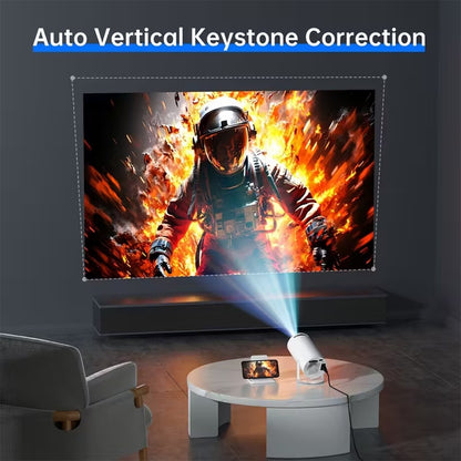 Mini LCD Projector with Remote Control & UK Plug - product view 3