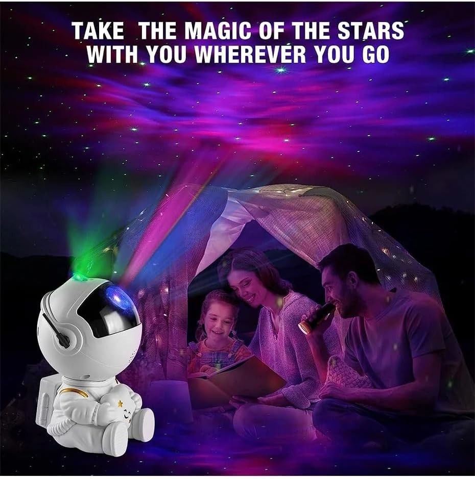 Astronaut Galaxy Projector Night Light with Remote - product view 5