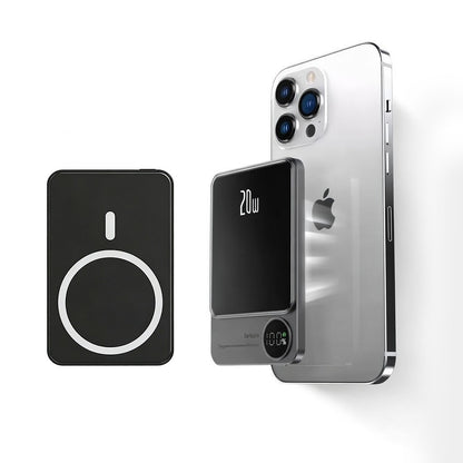 5000mAh Magnetic Wireless Power Bank for iPhone - product view 3