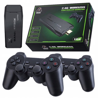 Retro Games Console with Two Wireless Controllers - product view 6