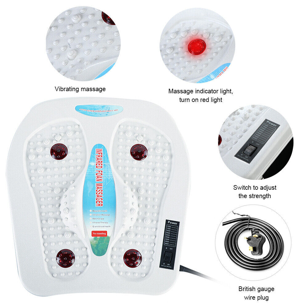 Heated Vibration Foot Massager with 9 Modes