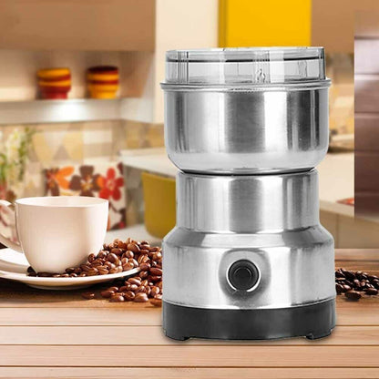 Electric Coffee & Spice Grinder with Steel Blade - product view 3