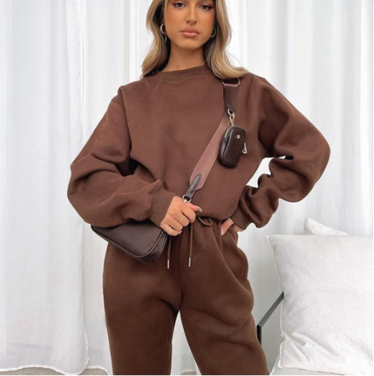 Women’s Long-Sleeve Top & Trousers Co-ord Set, supplier product image 4 of 5