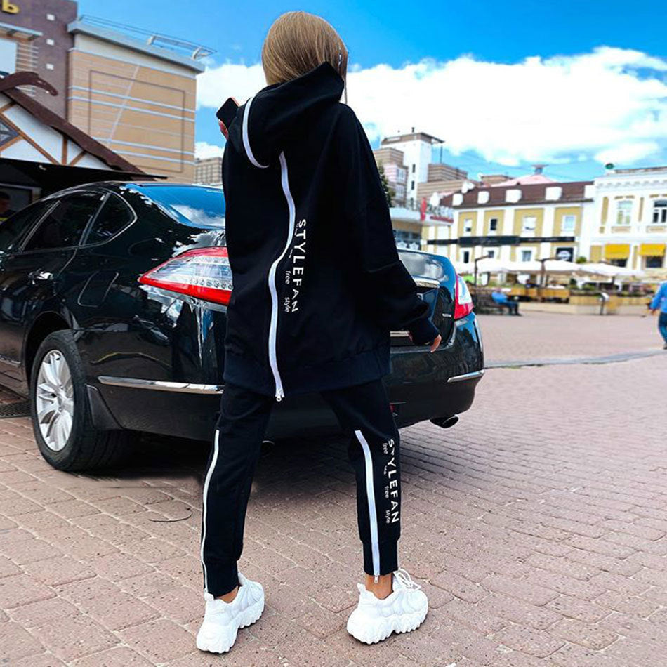 Women’s Longline Hoodie & Trousers Set, supplier product image 5 of 5