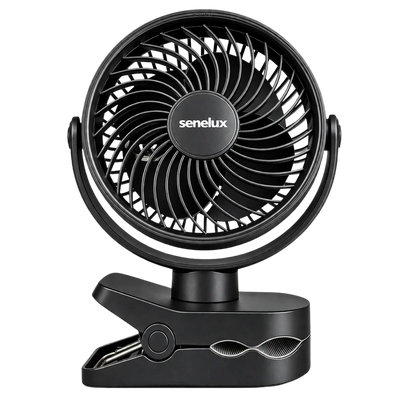 Senelux 5" Wireless Clip-On Fan