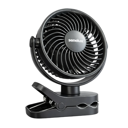Senelux 5" Wireless Clip-On Fan