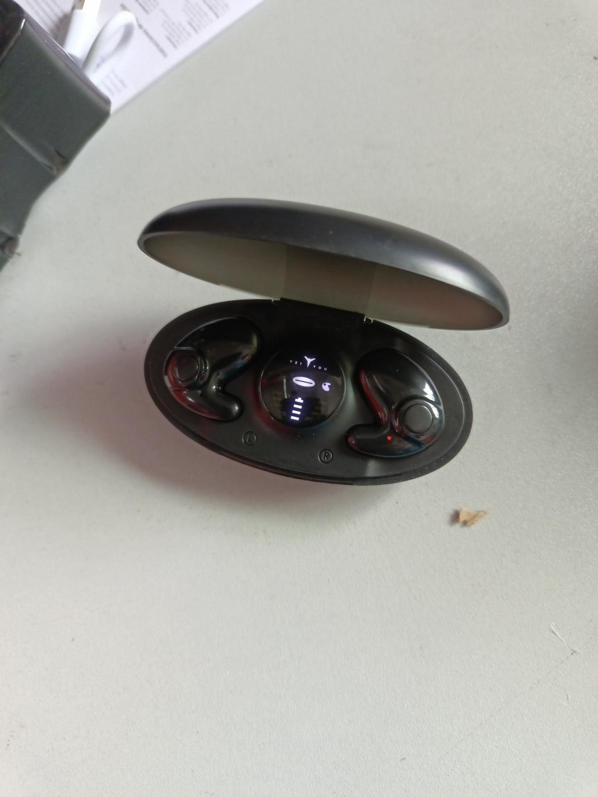 Compact Bluetooth wireless earbuds with USB-C charging case, product image 3 of 10