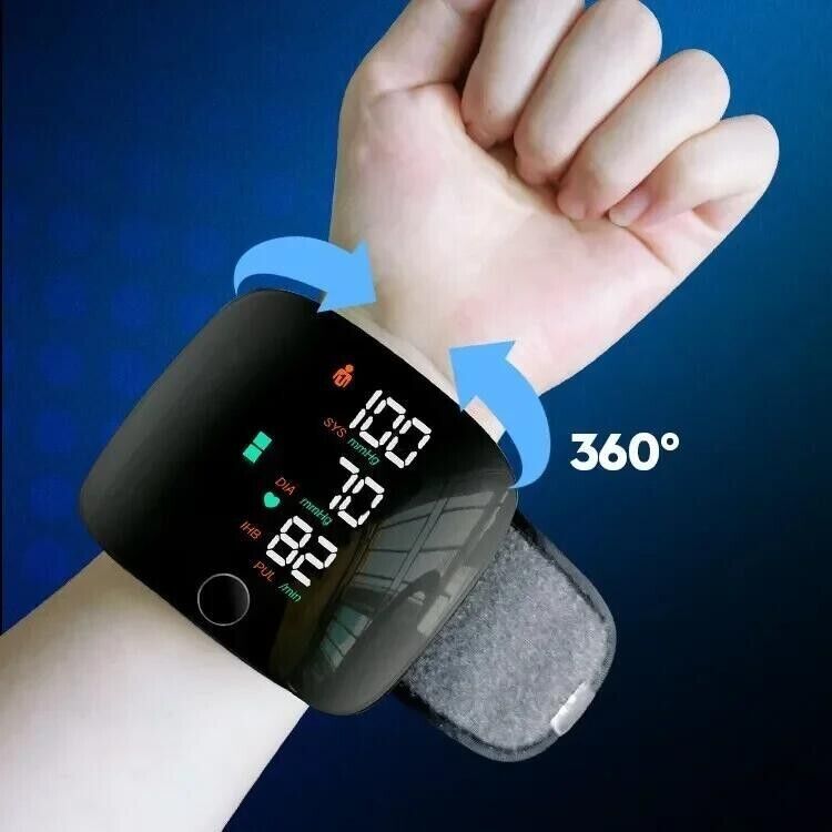 Digital Wrist Blood Pressure Monitor with Storage Case