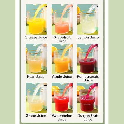 Portable USB-C rechargeable juicer for fresh citrus drinks