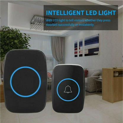 Wireless Plug-In Doorbell with 60 Chimes - product view 6