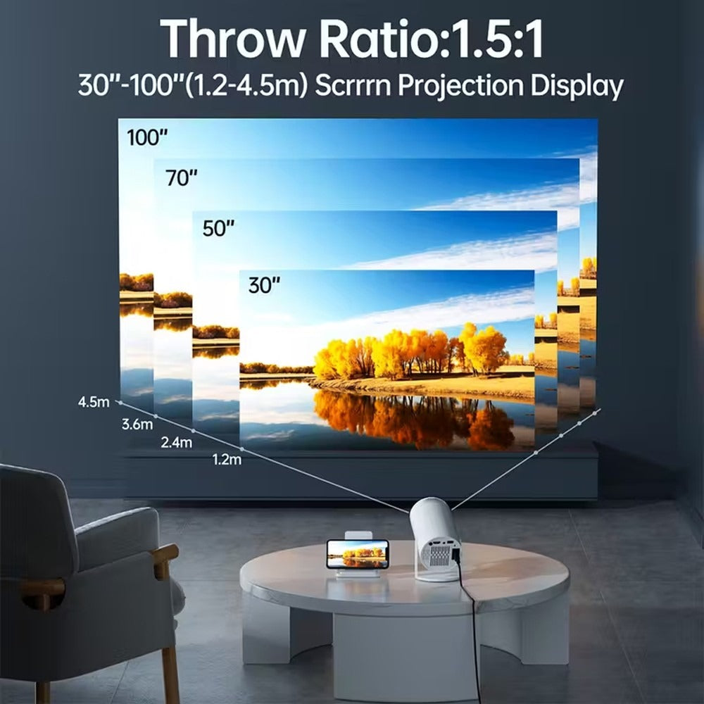 Mini LCD Projector with Remote Control & UK Plug - product view 7