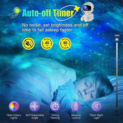 Astronaut Galaxy Projector Night Light with Remote - product view 6