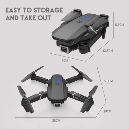 Foldable Wi-Fi Camera Drone with Three Batteries - product view 9