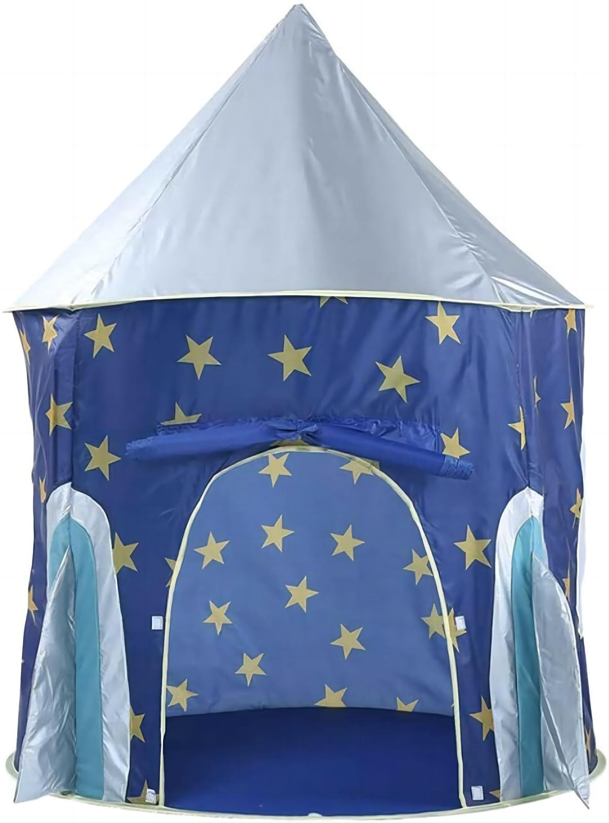 Kids’ Foldable Rocket Play Tent with Carry Bag - product view 4