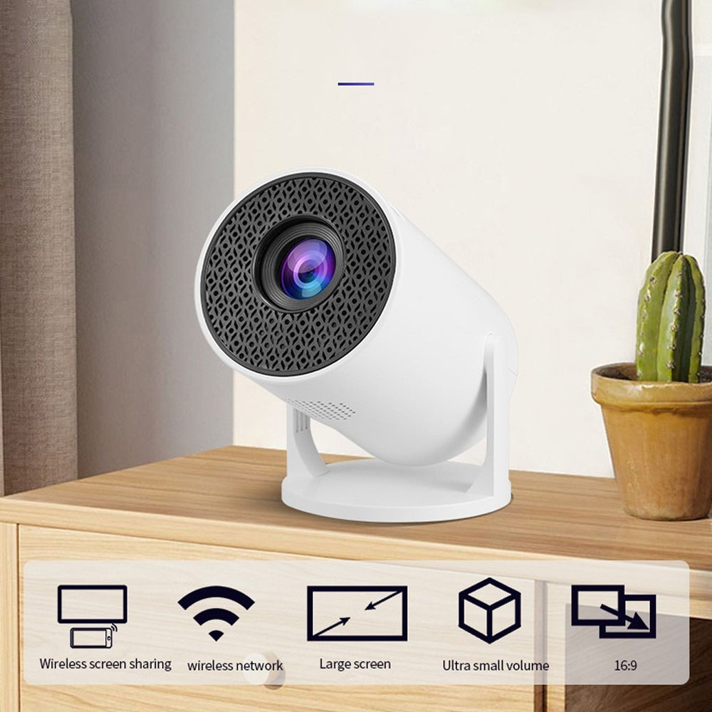 Mini LCD Projector with Remote Control & UK Plug - product view 2