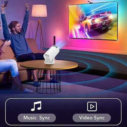 Mini LCD Projector with Remote Control & UK Plug - product view 10