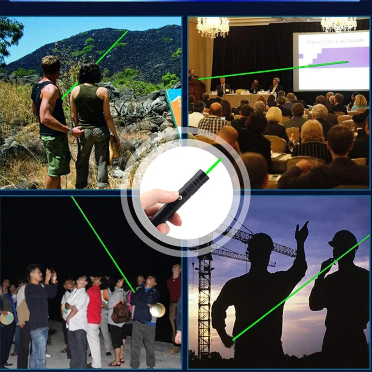 Rechargeable 533nm Green Presentation Laser Pointer - product view 5