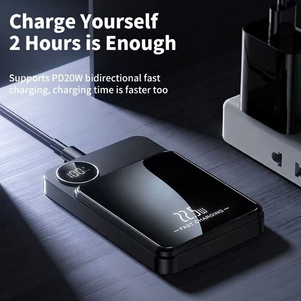 5000mAh Magnetic Wireless Power Bank for iPhone - product view 9