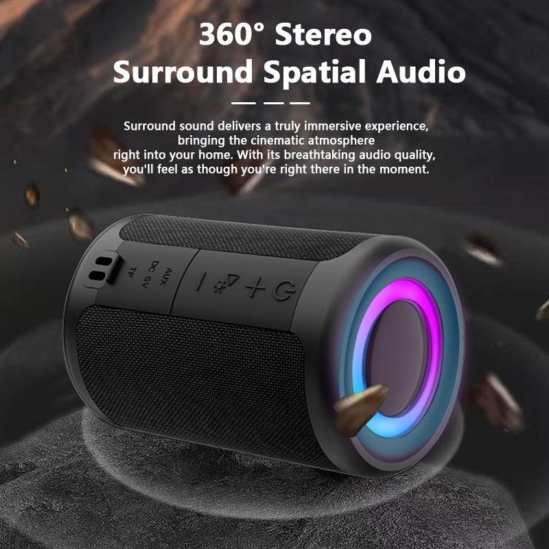 30W Portable Bluetooth 5.3 Speaker with LED Lights - product view 5