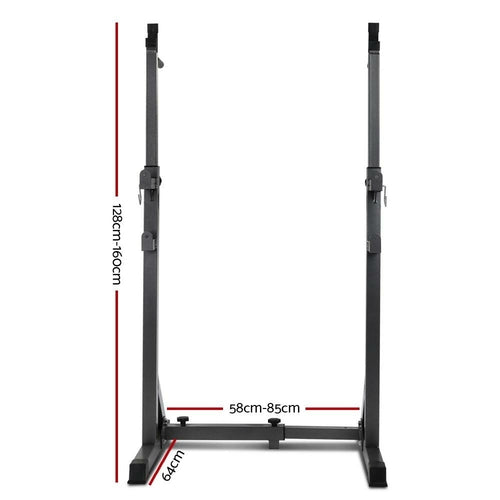 Everfit adjustable weight bench and squat rack