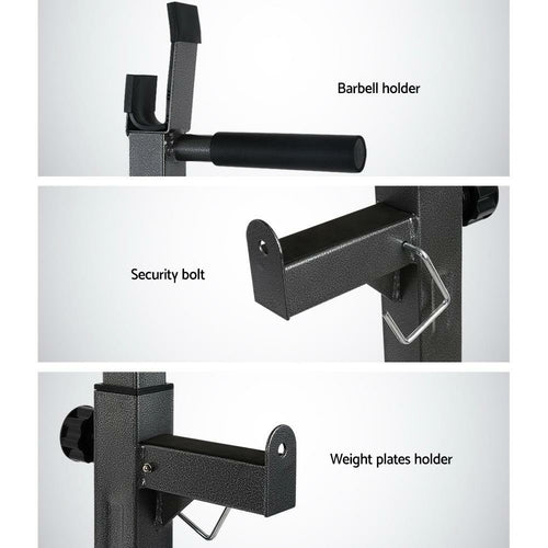 Everfit adjustable weight bench and squat rack - photo 4