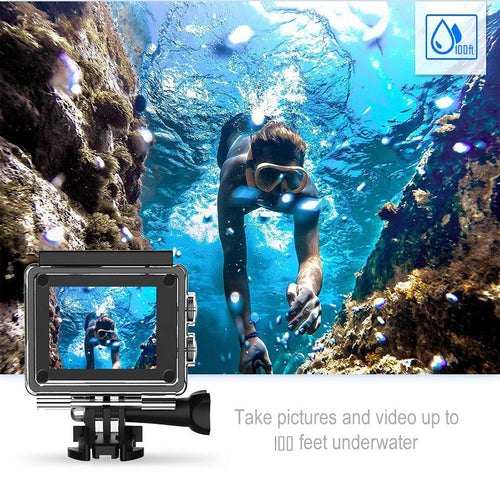 4K WiFi action camera with RF remote - photo 9