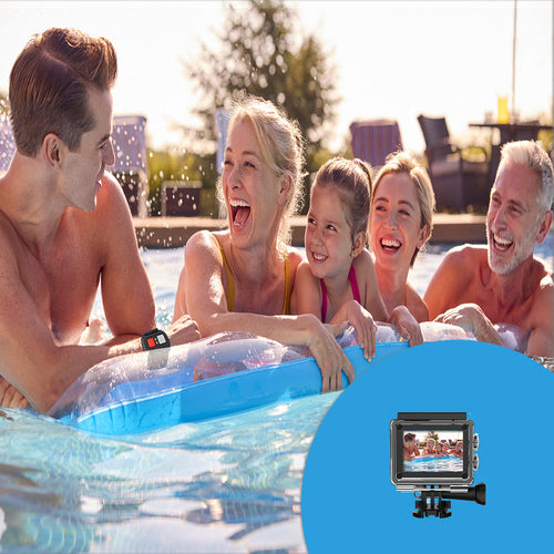 4K WiFi action camera with RF remote - photo 13