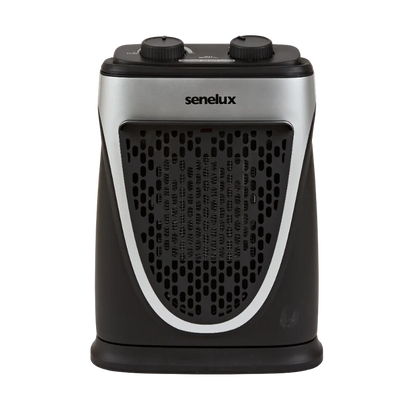 Mini Heater 1500W Electric Ceramic Portable Heater with Adjustable Thermostat