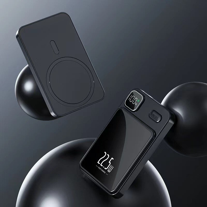 5000mAh Magnetic Wireless Power Bank for iPhone - product view 5