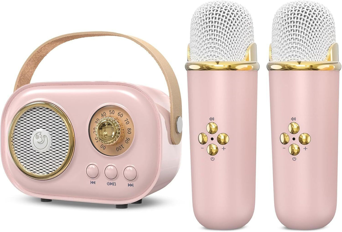 Kids’ Karaoke Machine with Two Mics & Six Effects - product view 4