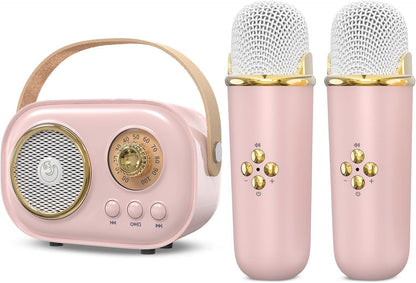 Kids’ Karaoke Machine with Two Mics & Six Effects - product view 4