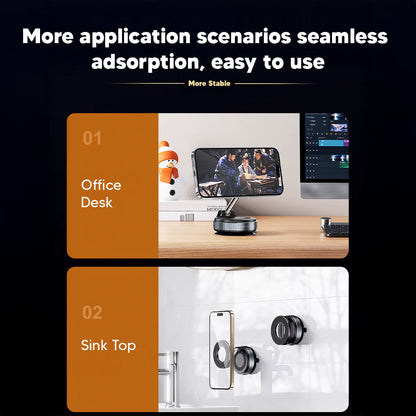 360° Magnetic Phone Holder with Vacuum Base - product view 5