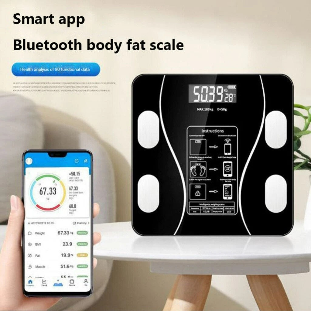 Bluetooth Smart Body Composition Bathroom Scale - product view 7