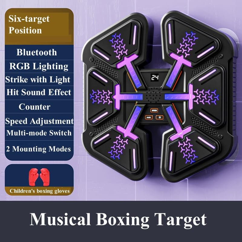 Purple Boxing Training Target