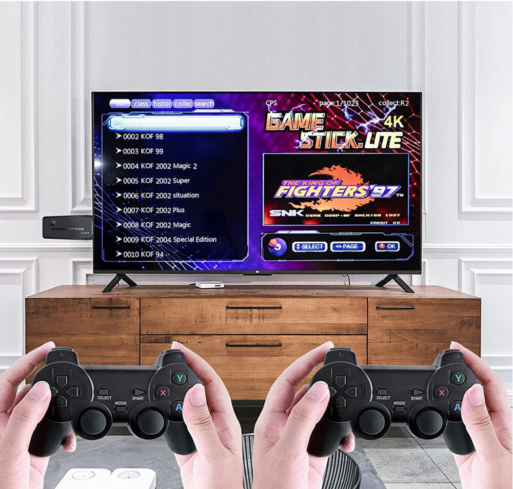 Retro Games Console with Two Wireless Controllers - product view 7