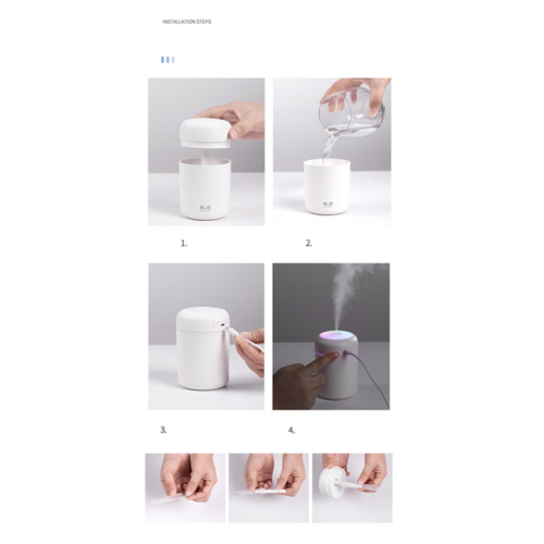 portable mini humidifier and oil diffuser - photo 6