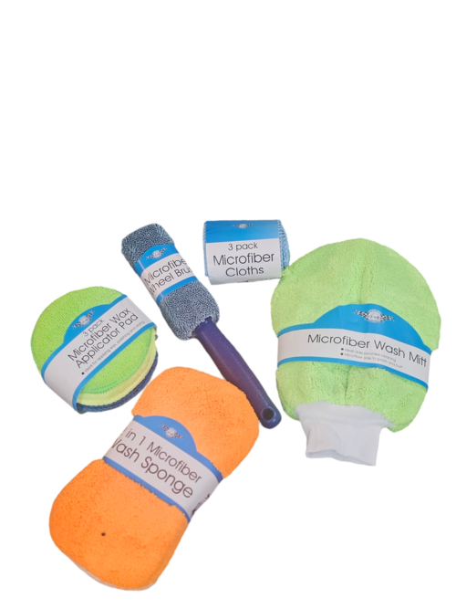 9-piece microfiber car cleaning kit - photo 2