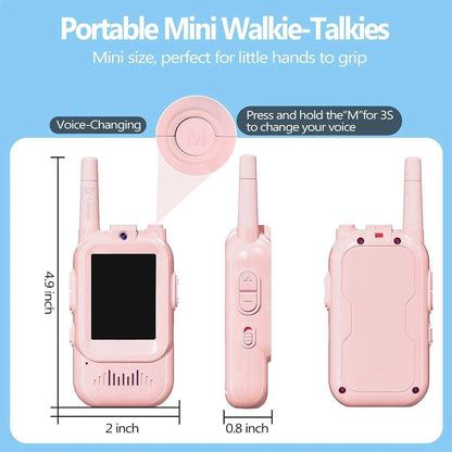 Kids’ Rechargeable Video Walkie-Talkies, Pack of 2 - product view 5