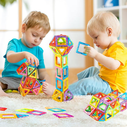 110-Piece Magnetic Building Block Set with Case - product view 5