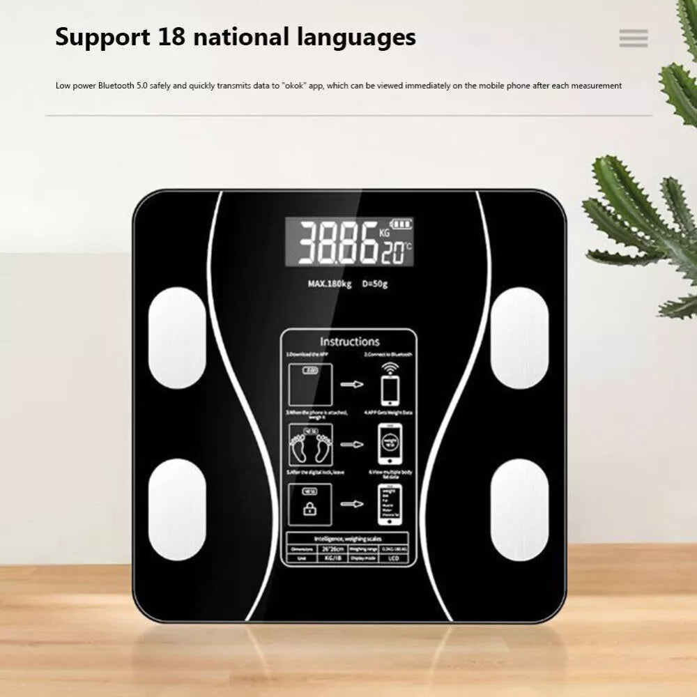 Bluetooth Smart Body Composition Bathroom Scale - product view 9