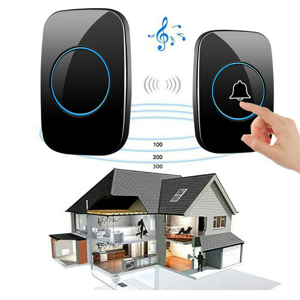 Wireless Plug-In Doorbell with 60 Chimes