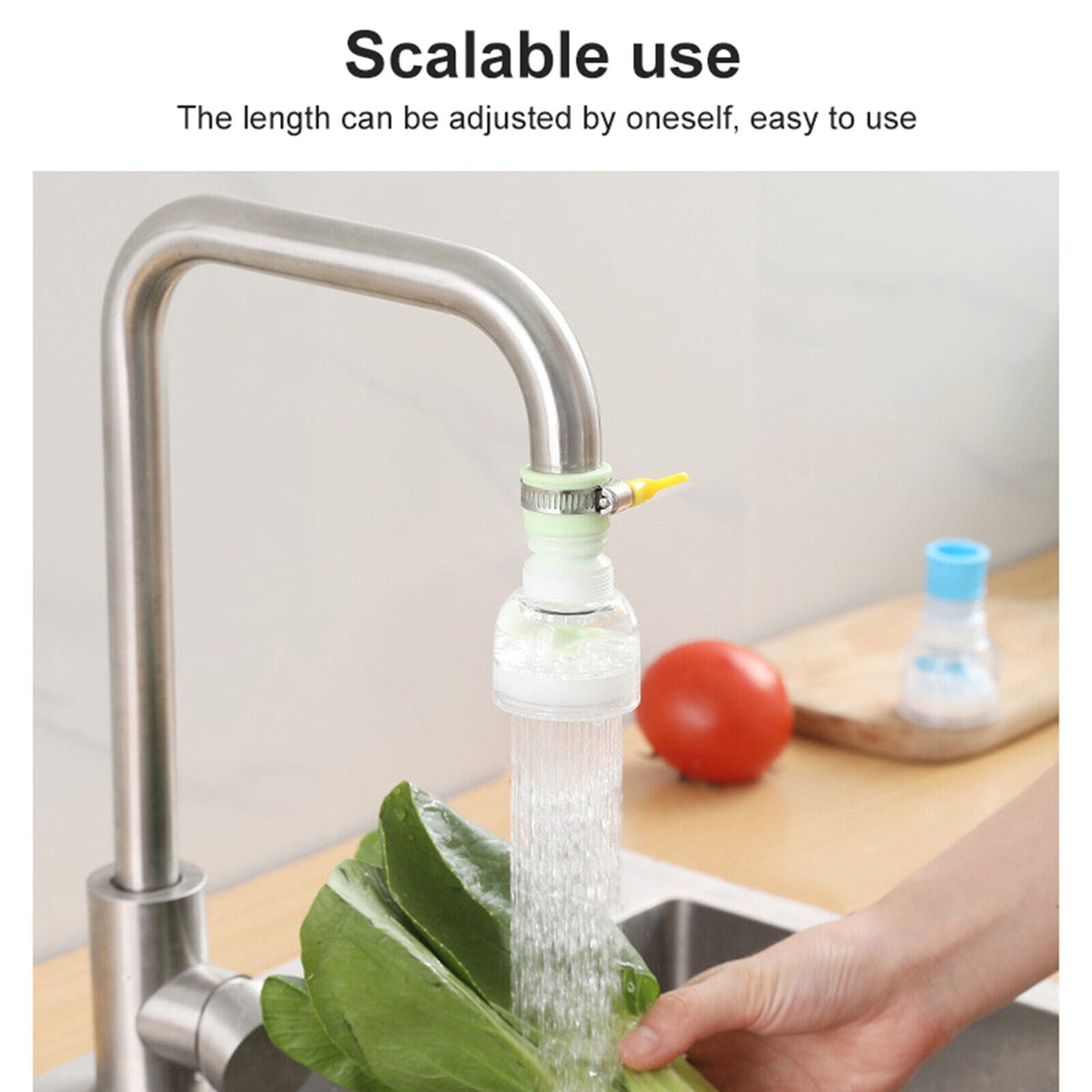 360-rotation kitchen sink faucet extenders - photo 3