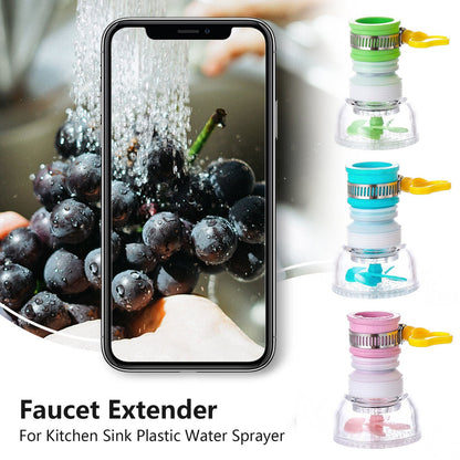 360-rotation kitchen sink faucet extenders